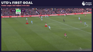 man united first goal vs man city premier league 2022/23