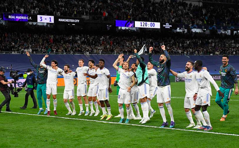 real madrid man city champions league second leg madrid 2021-22