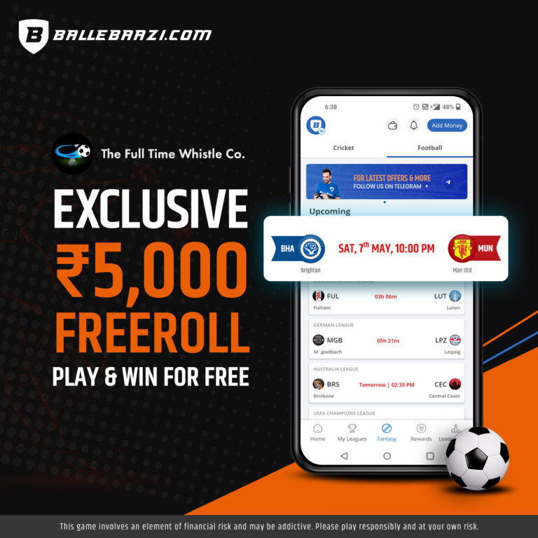 brighton man united fantasy ballebaazi
