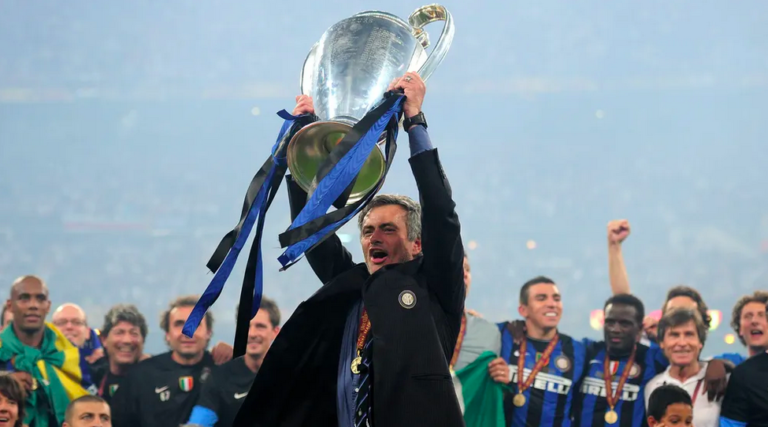 mourinho inter ucl win 2010
