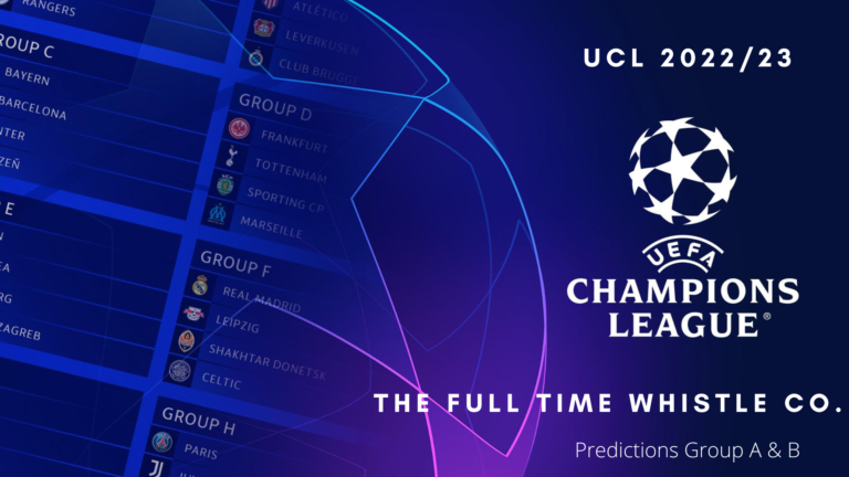 UCL Predictions Group A & B