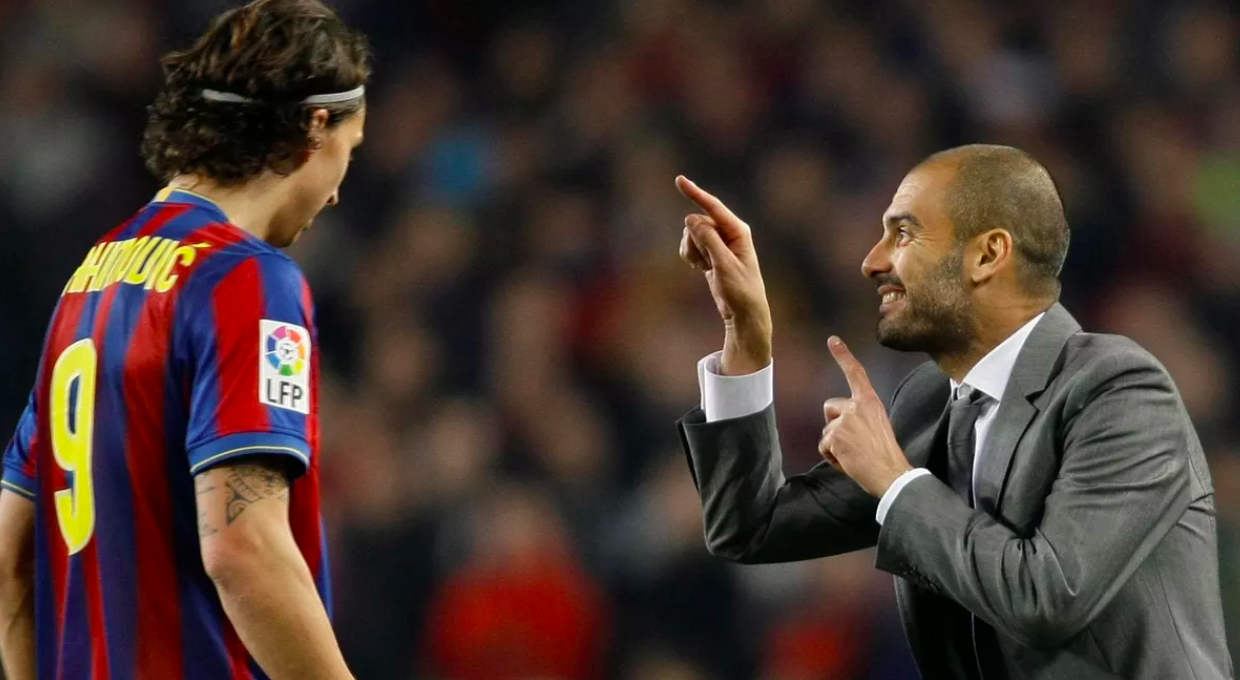 Three Cheers For Sarcasm Guardiola But Zlatan Is Just Vindictive Of His Barcelona Spell