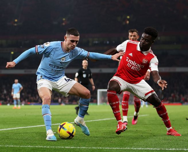 Man City beats Arsenal 4-1, and the Premier League title is in